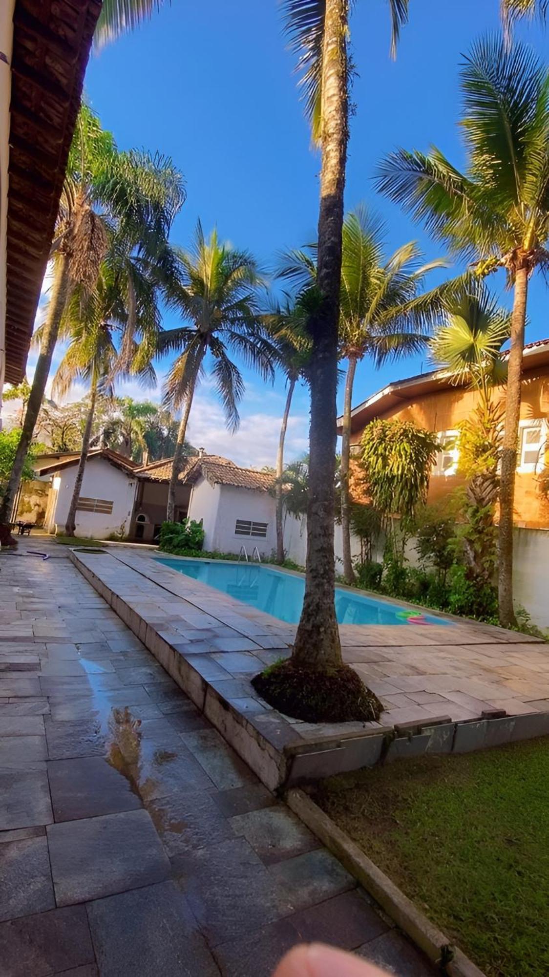 Casarao No Guaruja Com Piscina Villa Kültér fotó