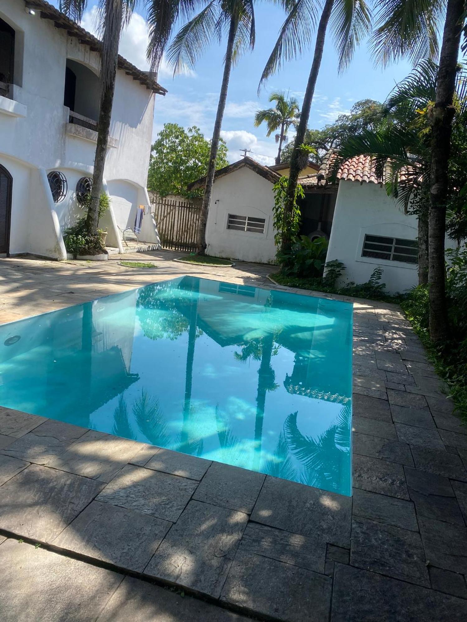 Casarao No Guaruja Com Piscina Villa Kültér fotó